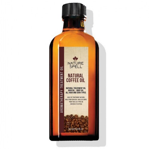 Natural Coffee Treatment Oil for Hair & Body Φυσικό λάδι καφέ για τα μαλλιά και το σώμα